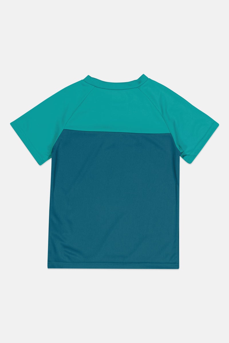 Body Glove Toddlers Boy 3 Pieces Brand Logo T-Shirt And Shorts Set, Multicolor - Image 3